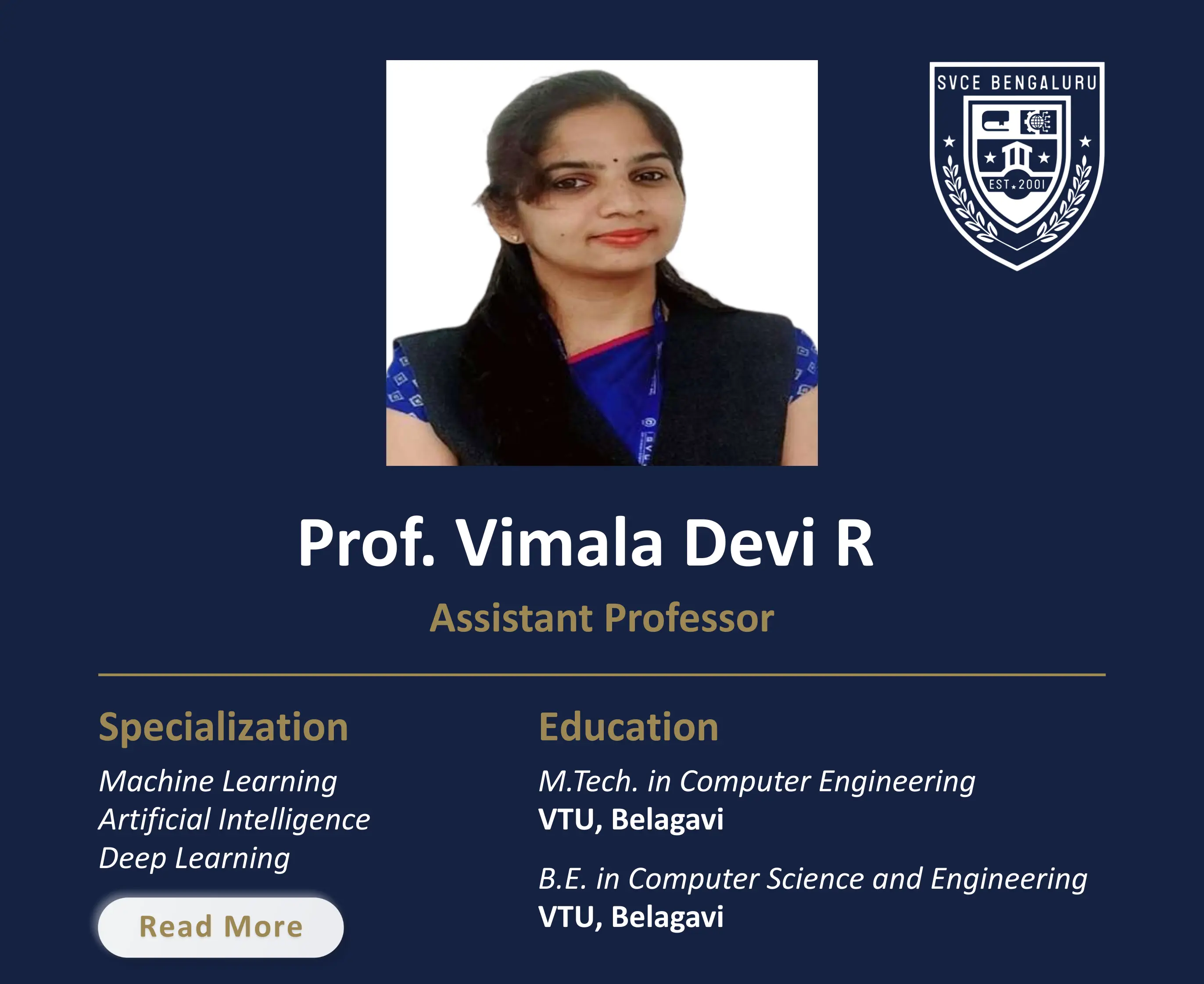Vimala Devi R