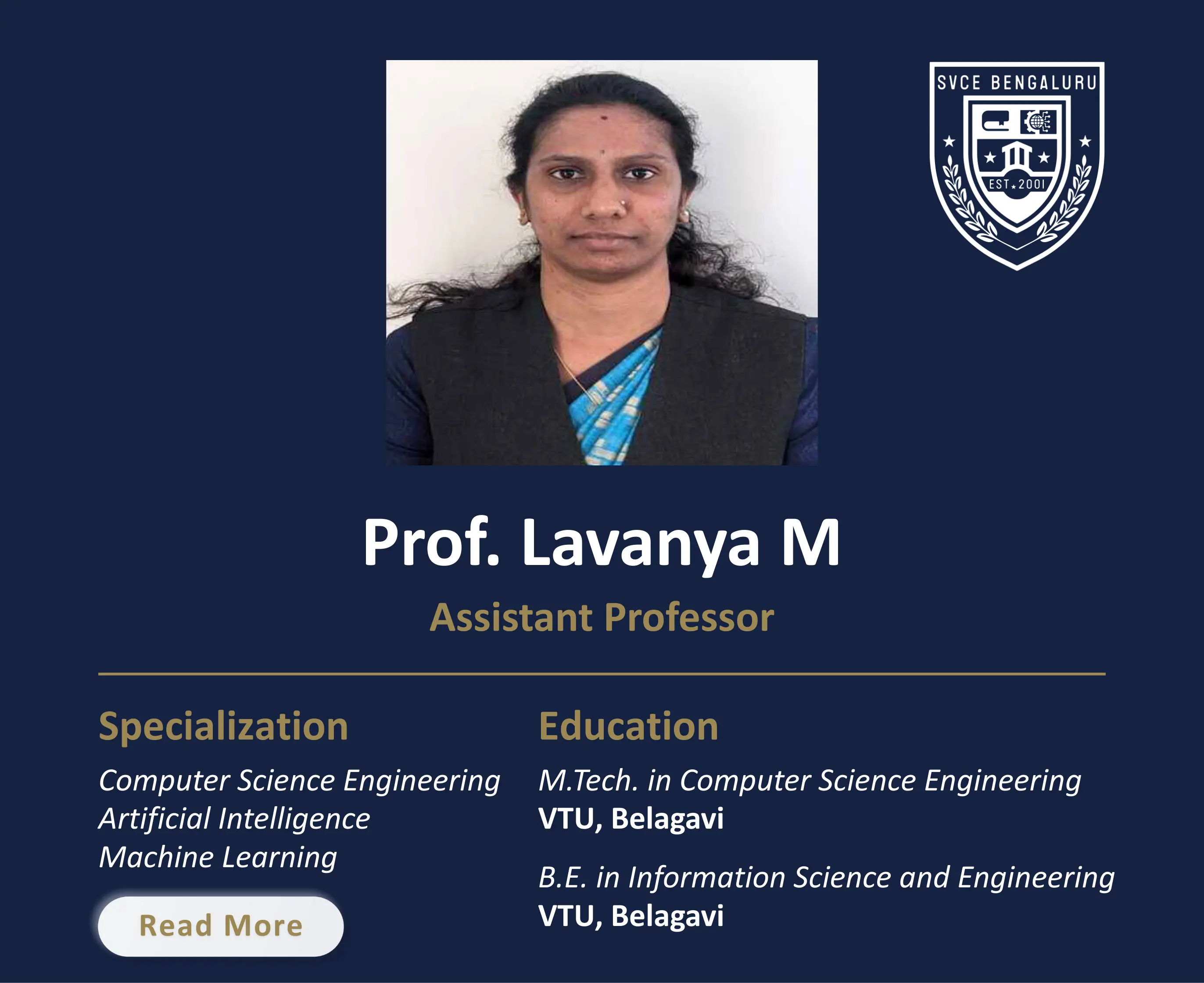 Mrs. ANBULAKSHMI S - Assistant Professor