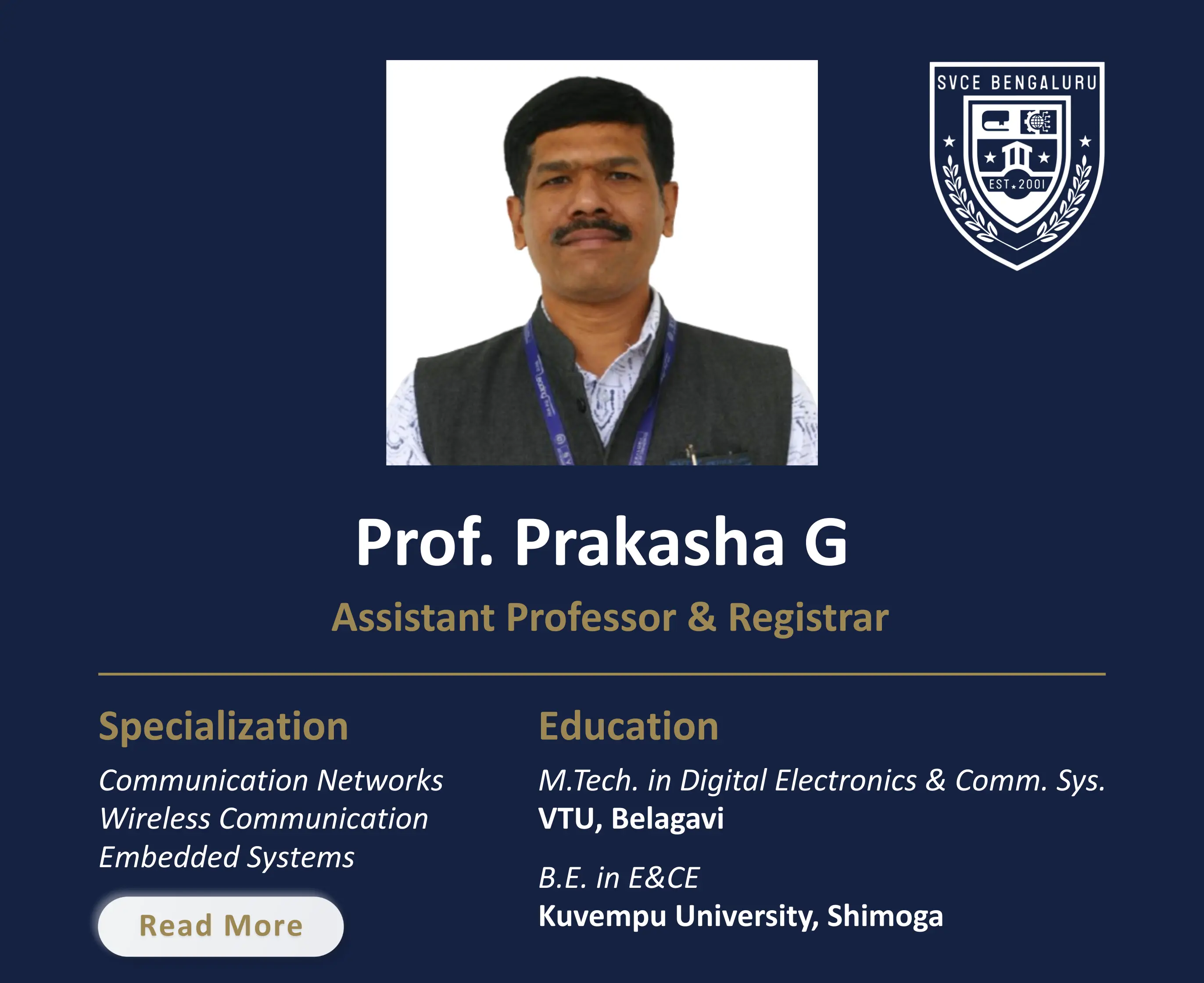 Mr. Prakasha G