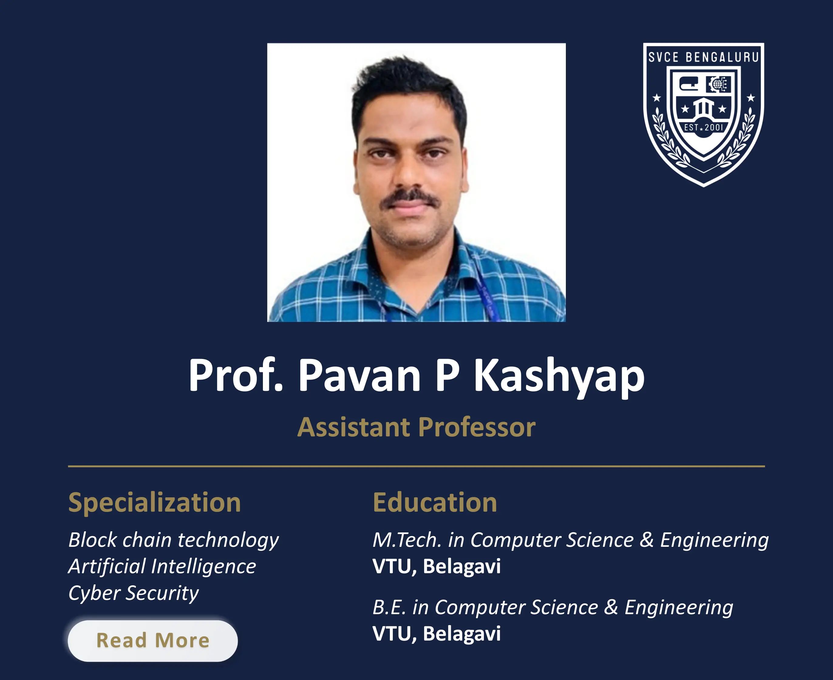 Pavan P Kashyap